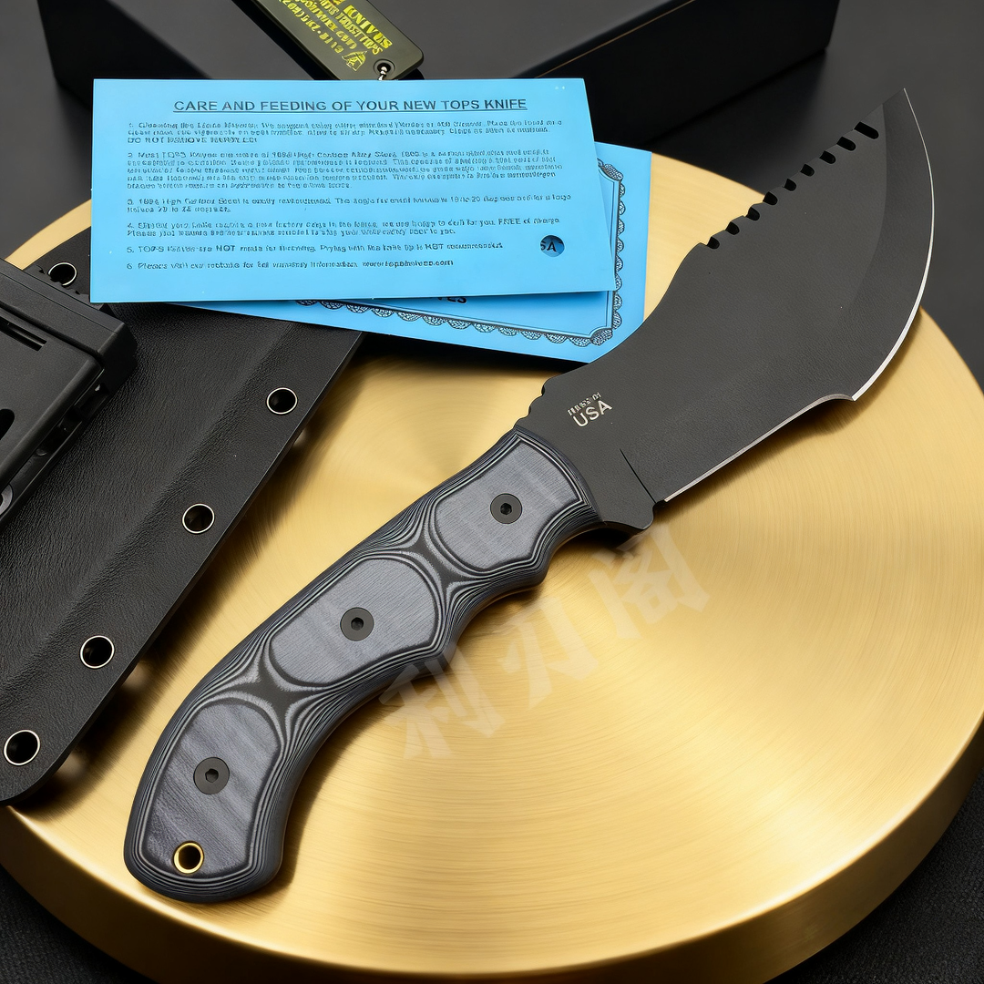 TOPS Tracker - Jungle Repair K - Bushcraft Knife Fixed reseña y precio