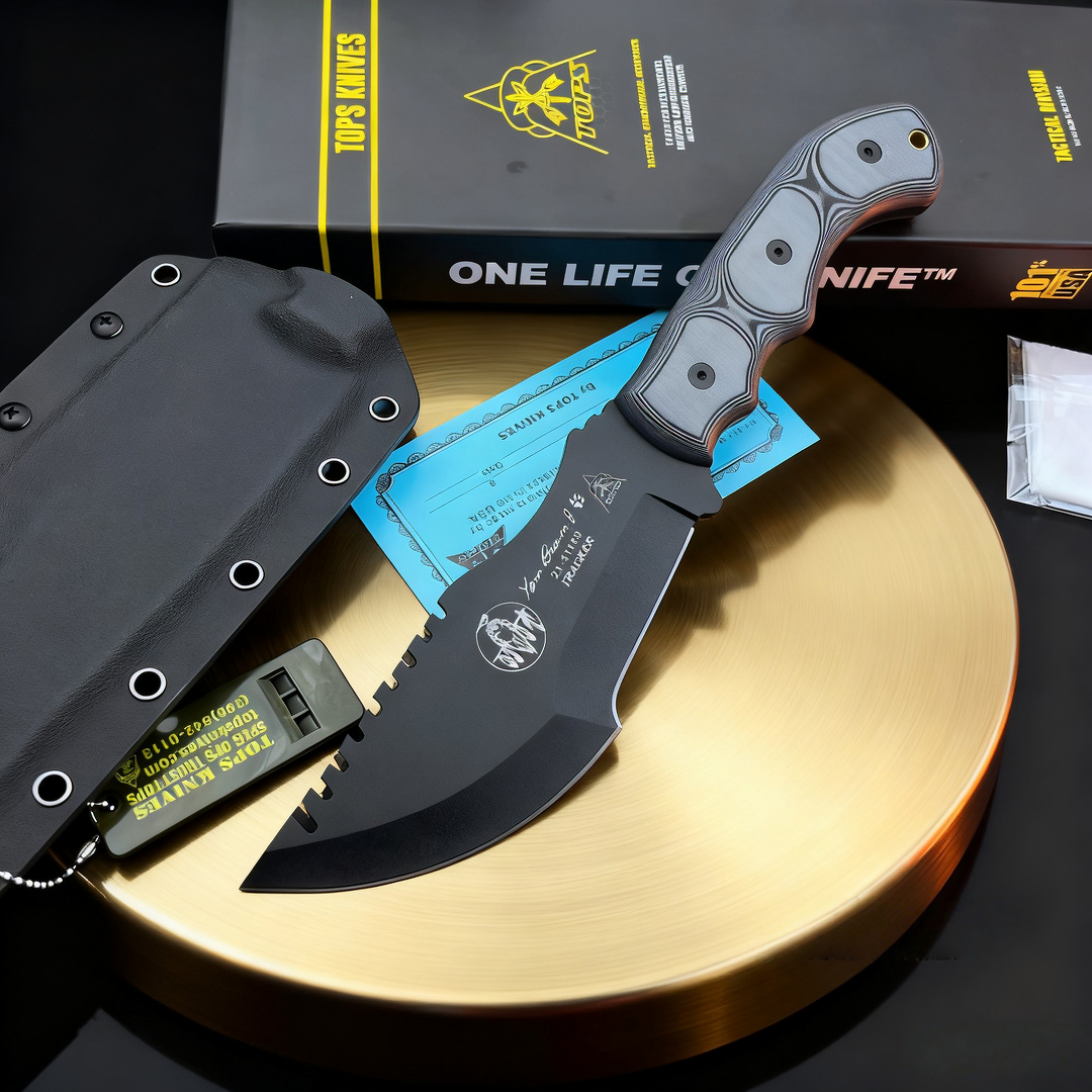 TOPS Tracker - Jungle Repair K - Bushcraft Knife Fixed reseña y precio