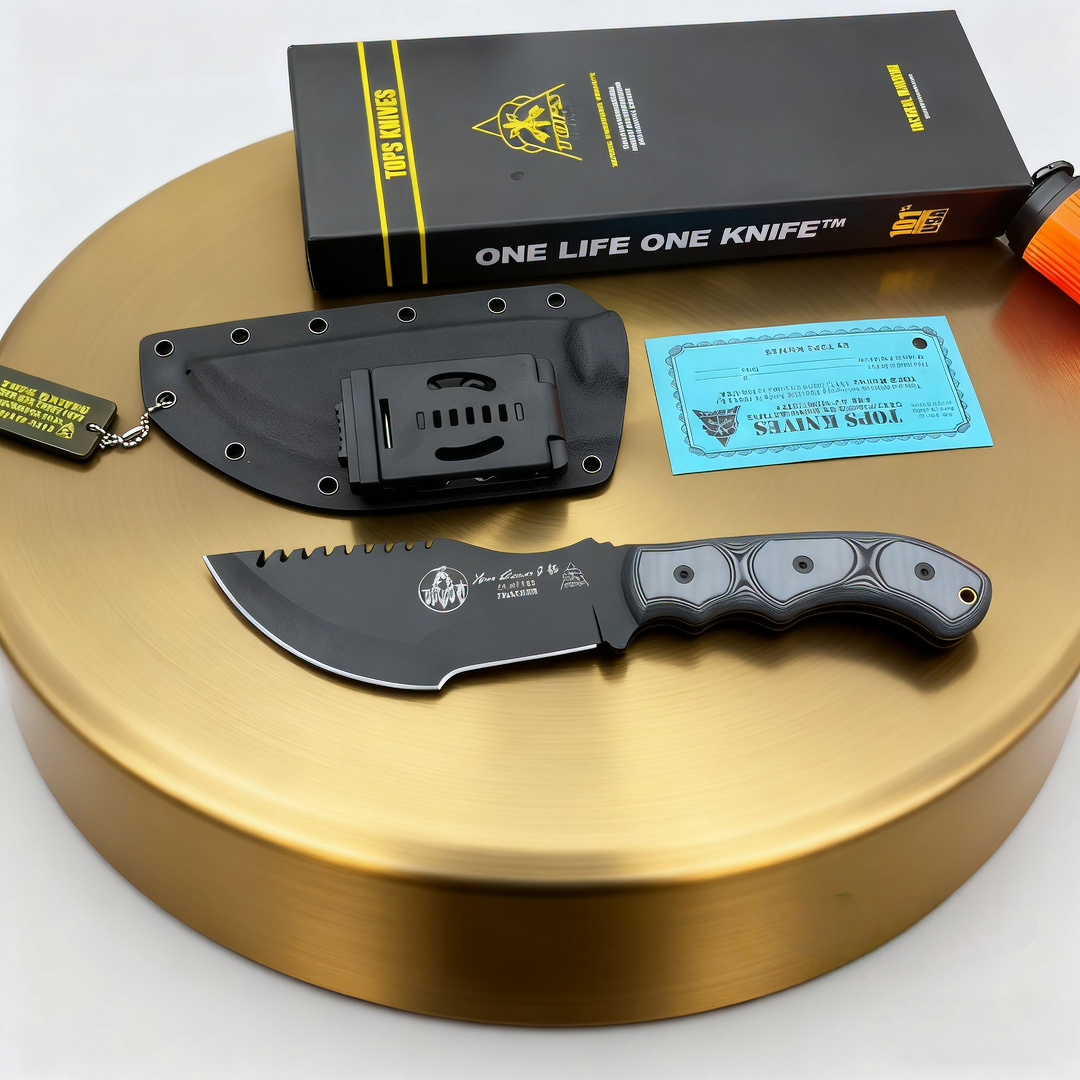 TOPS Tracker - Jungle Repair K - Bushcraft Knife Fixed reseña y precio