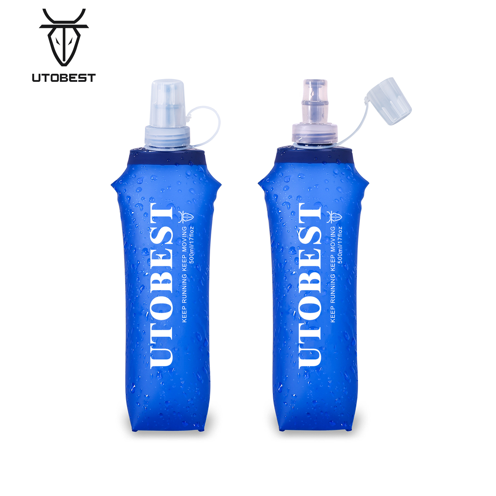 UTOBEST 250ml 350ml 500ml Soft - Water Bag Collapsible reseña y precio