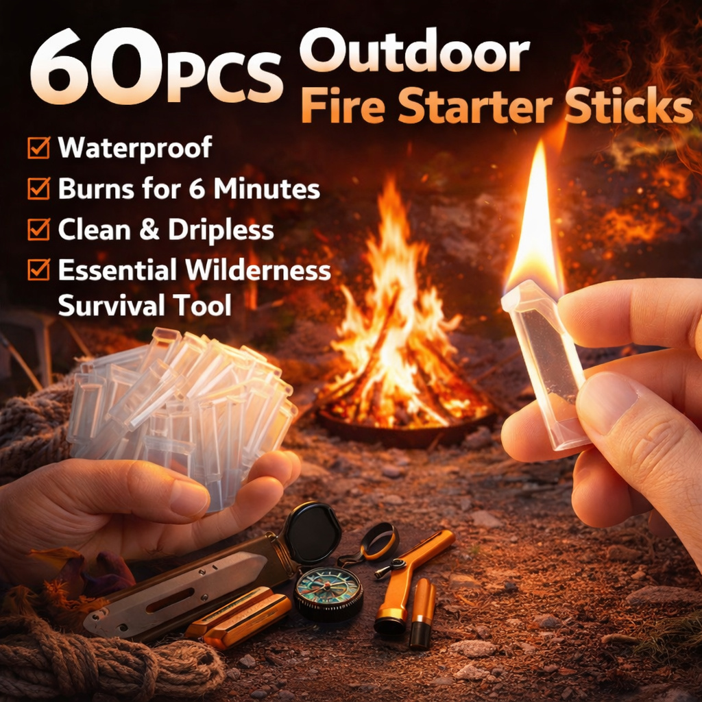 60PCS Waterproof Fire Starter  - Fire Starting Kit reseña y precio