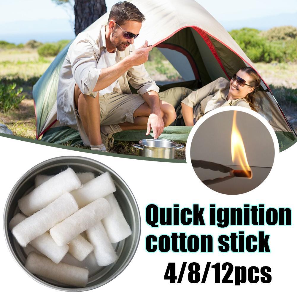 12pcs Outdoor Camping Paraffin - Fire Starting Kit reseña y precio