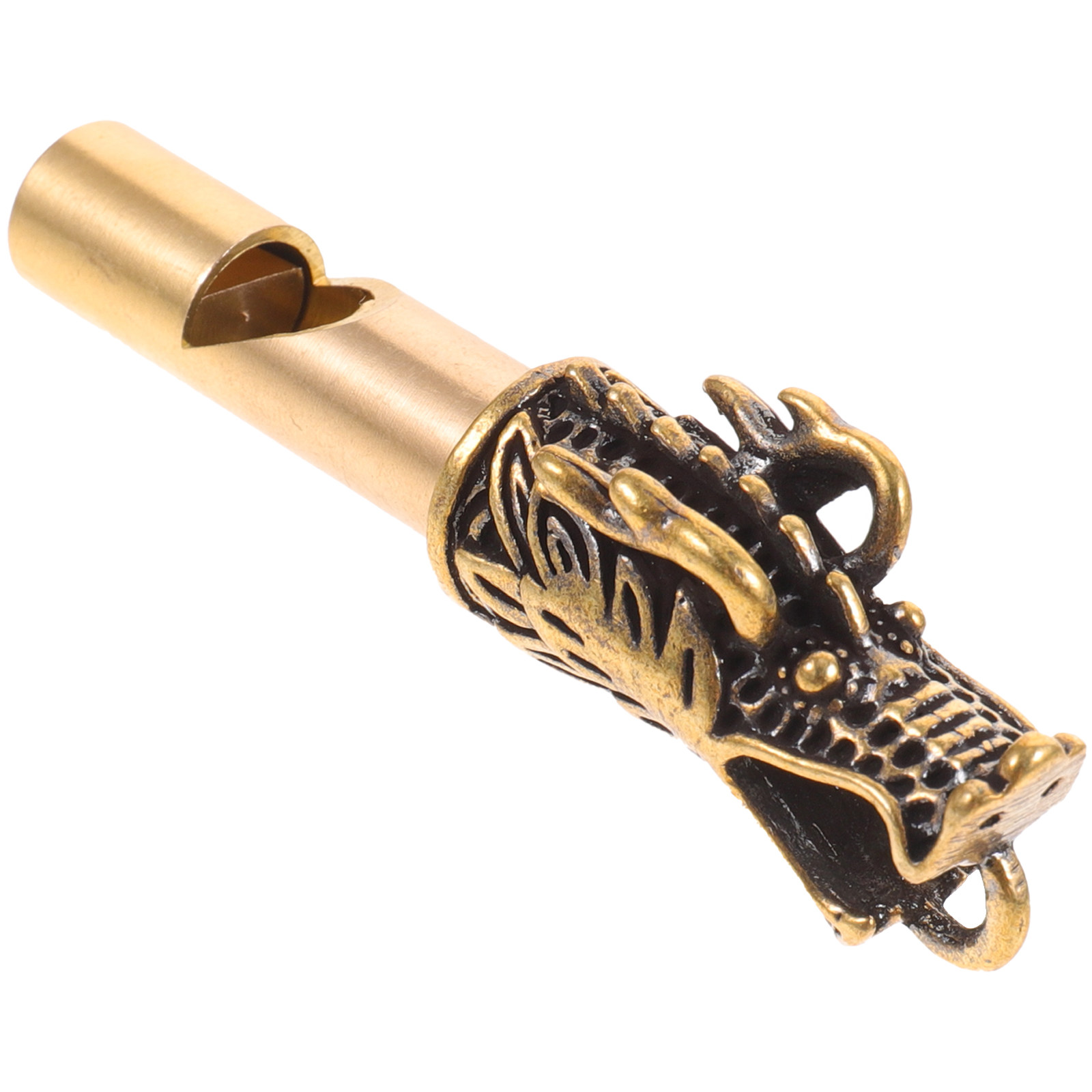Delicate Brass Whistle Keychai - Emergency Whistle Loud reseña y precio