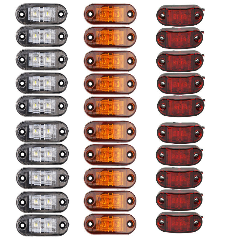 10PCS Warning Lights LEDs Diod - Signal Panel Orange reseña y precio