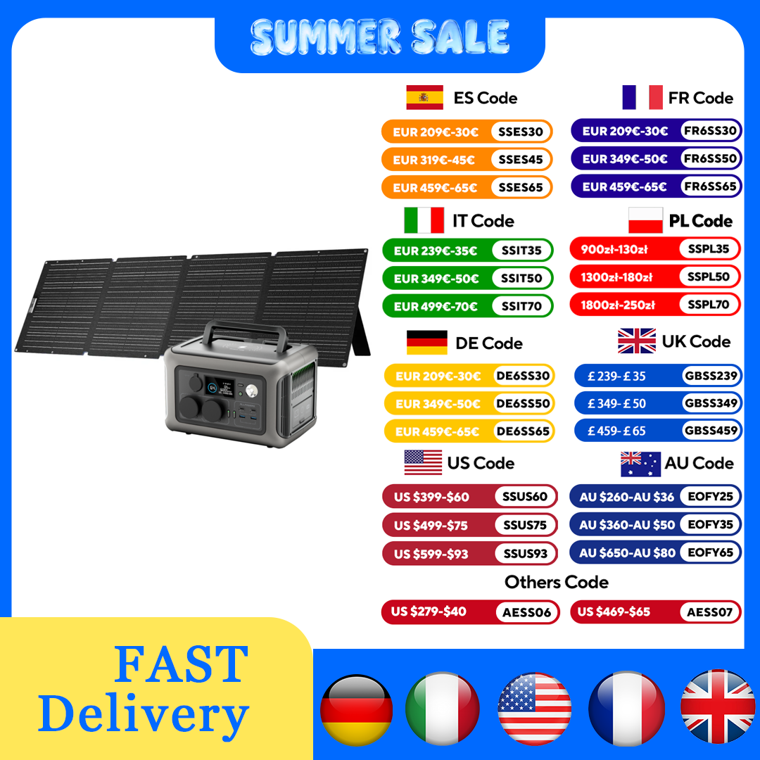 ALLPOWERS R600 299Wh 600W LiFe - Solar Emergency Charger reseña y precio