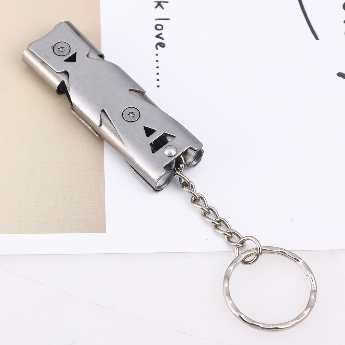 1Pcs Double Tube Survival Whis - Emergency Whistle Loud reseña y precio