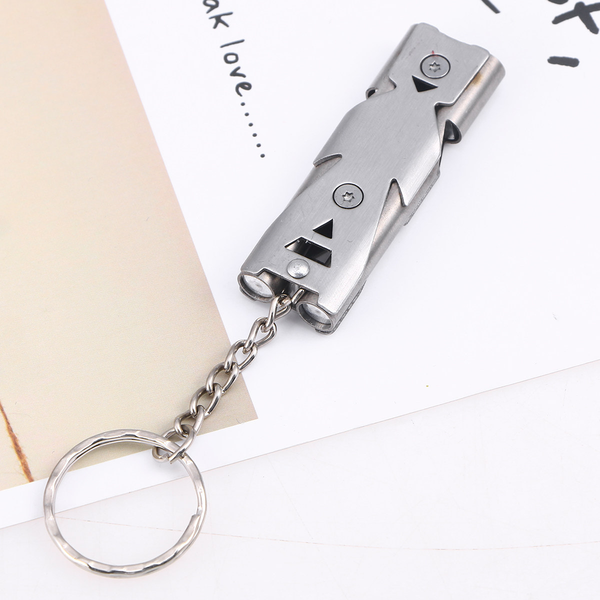 1Pcs Double Tube Survival Whis - Emergency Whistle Loud reseña y precio