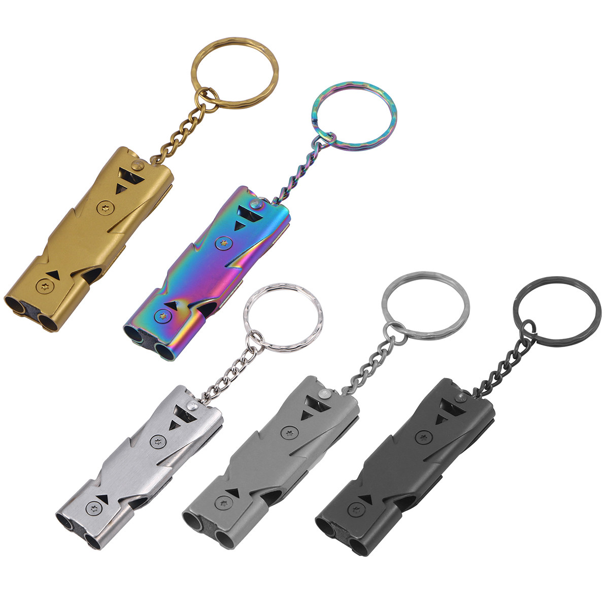 1Pcs Double Tube Survival Whis - Emergency Whistle Loud reseña y precio