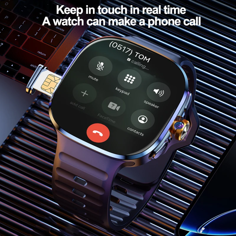 New Large Screen Smartwatch 4G - Compass Lensatic reseña y precio