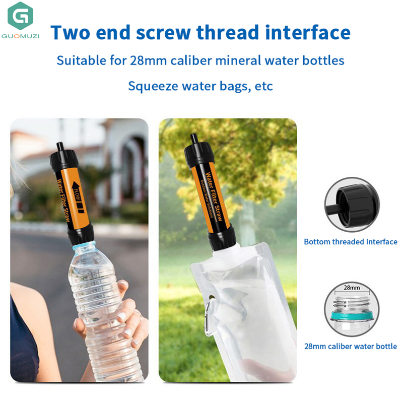 Outdoor Mini Water Filter Stra - Water Purification Straw reseña y precio