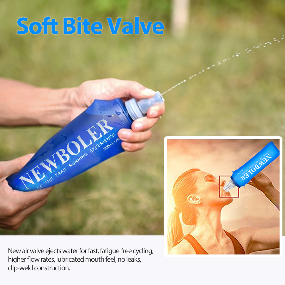 750ML Water Bottle TPU Folding - Water Bag Collapsible reseña y precio