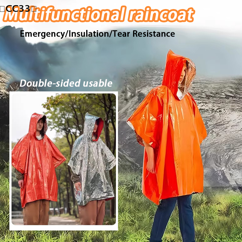 Emergency Survival Rain Hot Po - Survival Blanket Reflective reseña y precio