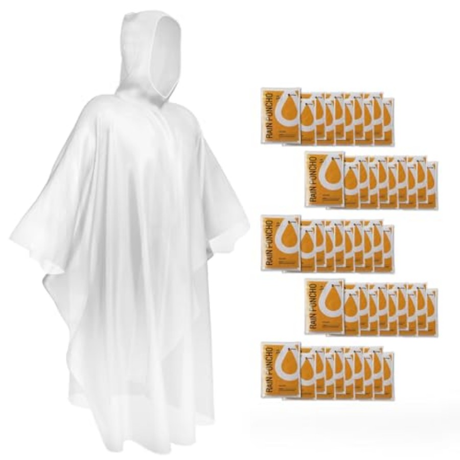 Disposable Rain Ponchos Emerge - Emergency Poncho Rain reseña y precio