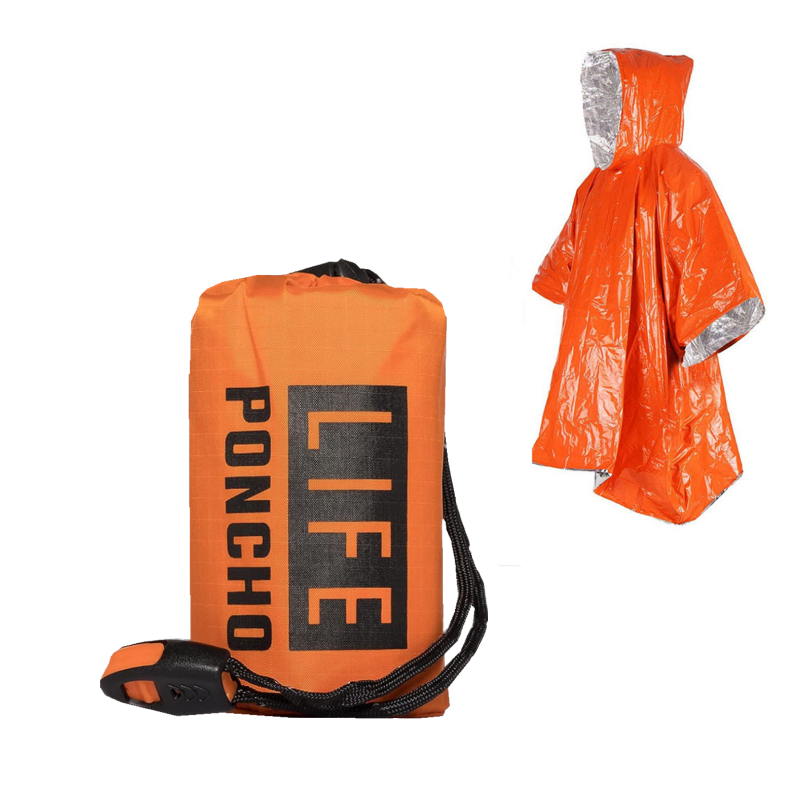 LIFE Emergency Survival Poncho - Survival Blanket Reflective reseña y precio