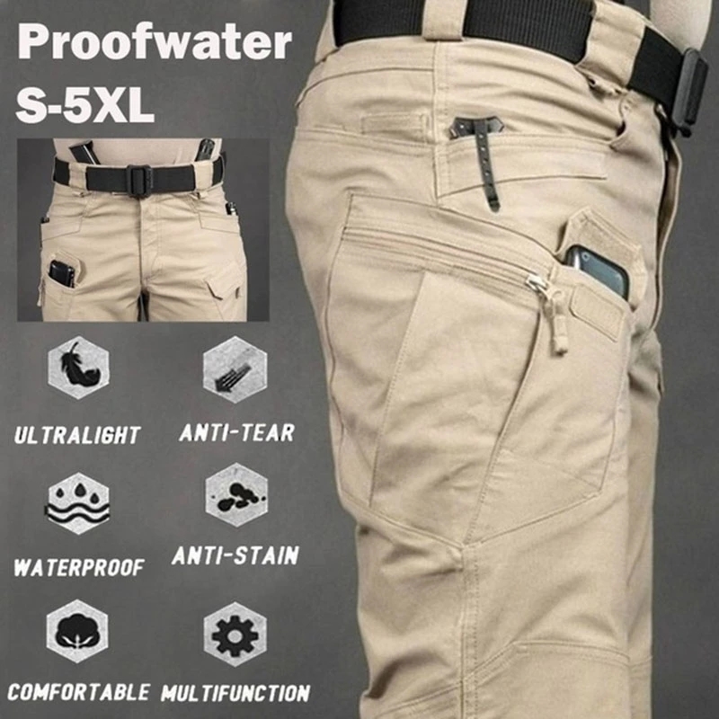 Men's Tactical Cargo Pants 6XL - Fishing Kit Compact reseña y precio